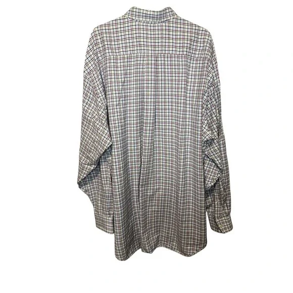 Vineyard Vines Mens XL Whale Shirt Button Down Long Sleeve Plaid Checkered - Picture 3 of 3